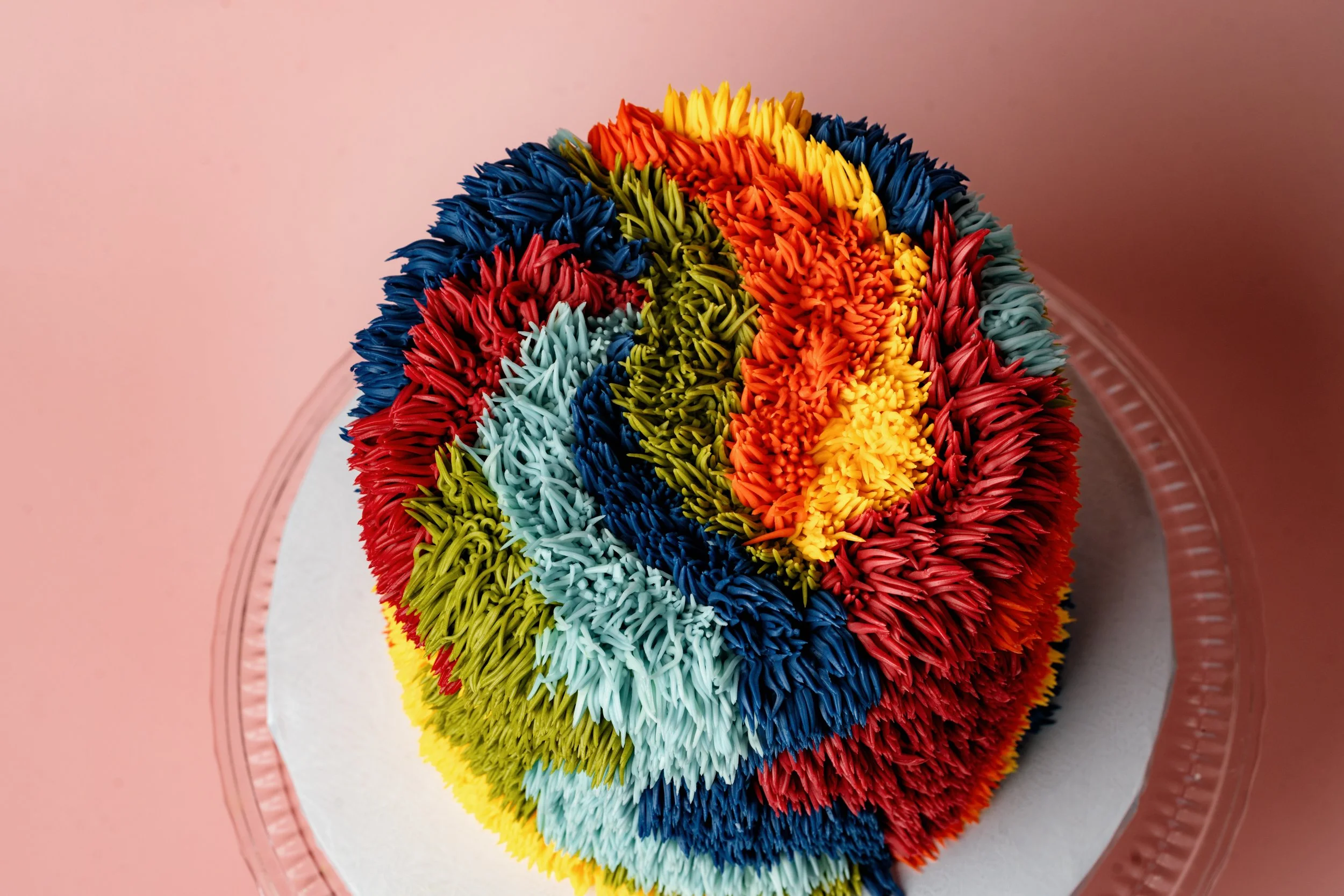 CAKE II ASH design by SOGOKAGU⑥ TA2610 Shagadellic Baby Cake — Custom Cakes in Chicago | ECBG Cake Studio